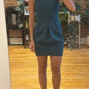 Dynamite Teal Mini Dress
